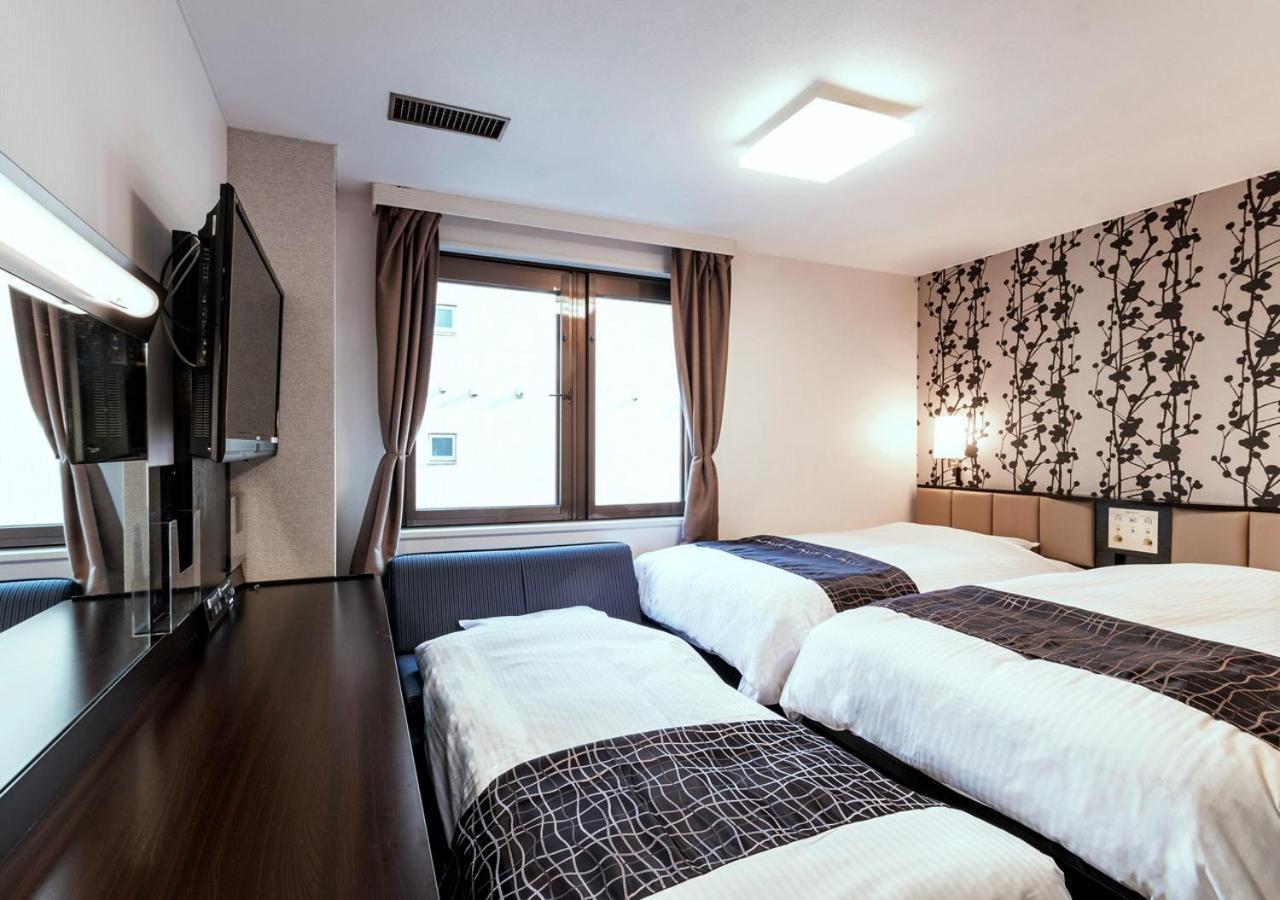 Apa Hotel Sapporo Odori Ekimae Nishi Buitenkant foto