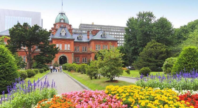 Apa Hotel Sapporo Odori Ekimae Nishi Buitenkant foto